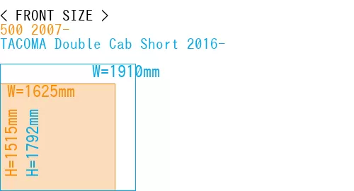 #500 2007- + TACOMA Double Cab Short 2016-